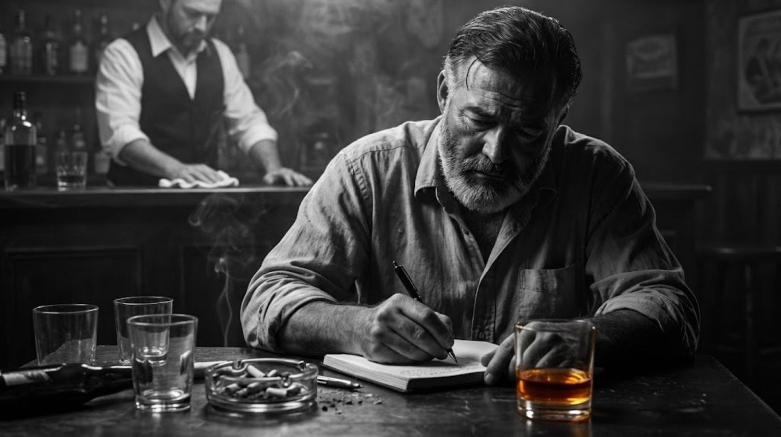 ernest hemingvej biografija