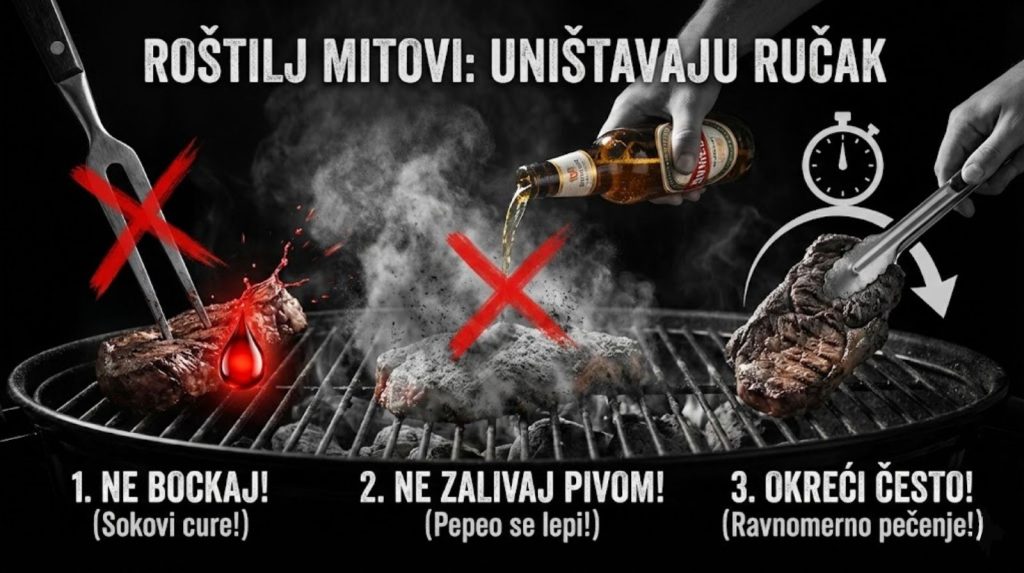 kako ispeći roštilj